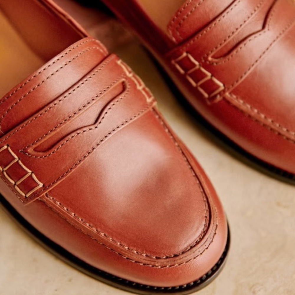 Sezane leather loafers EU 37